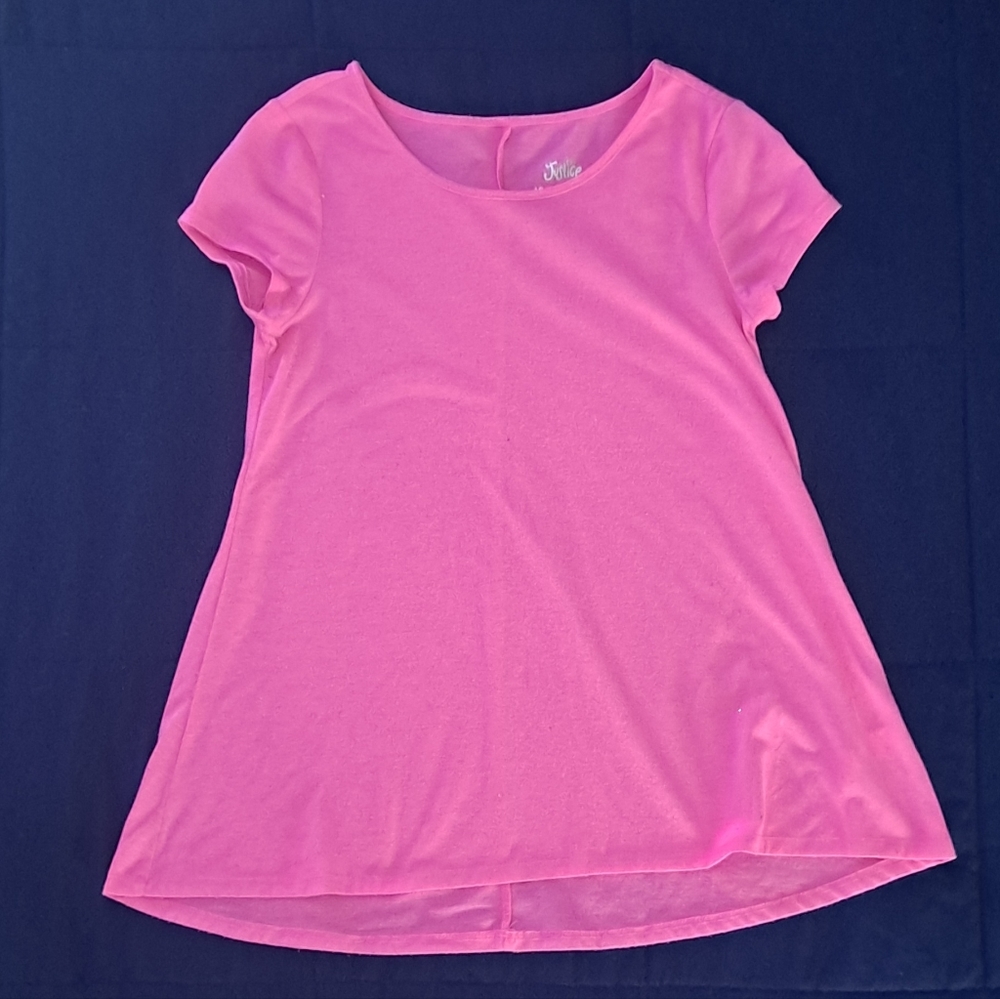 Kids Pink Justice Shirt